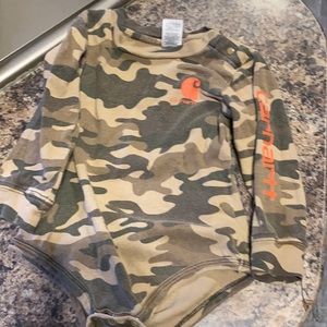 Baby Carhartt snap shirt 24 months